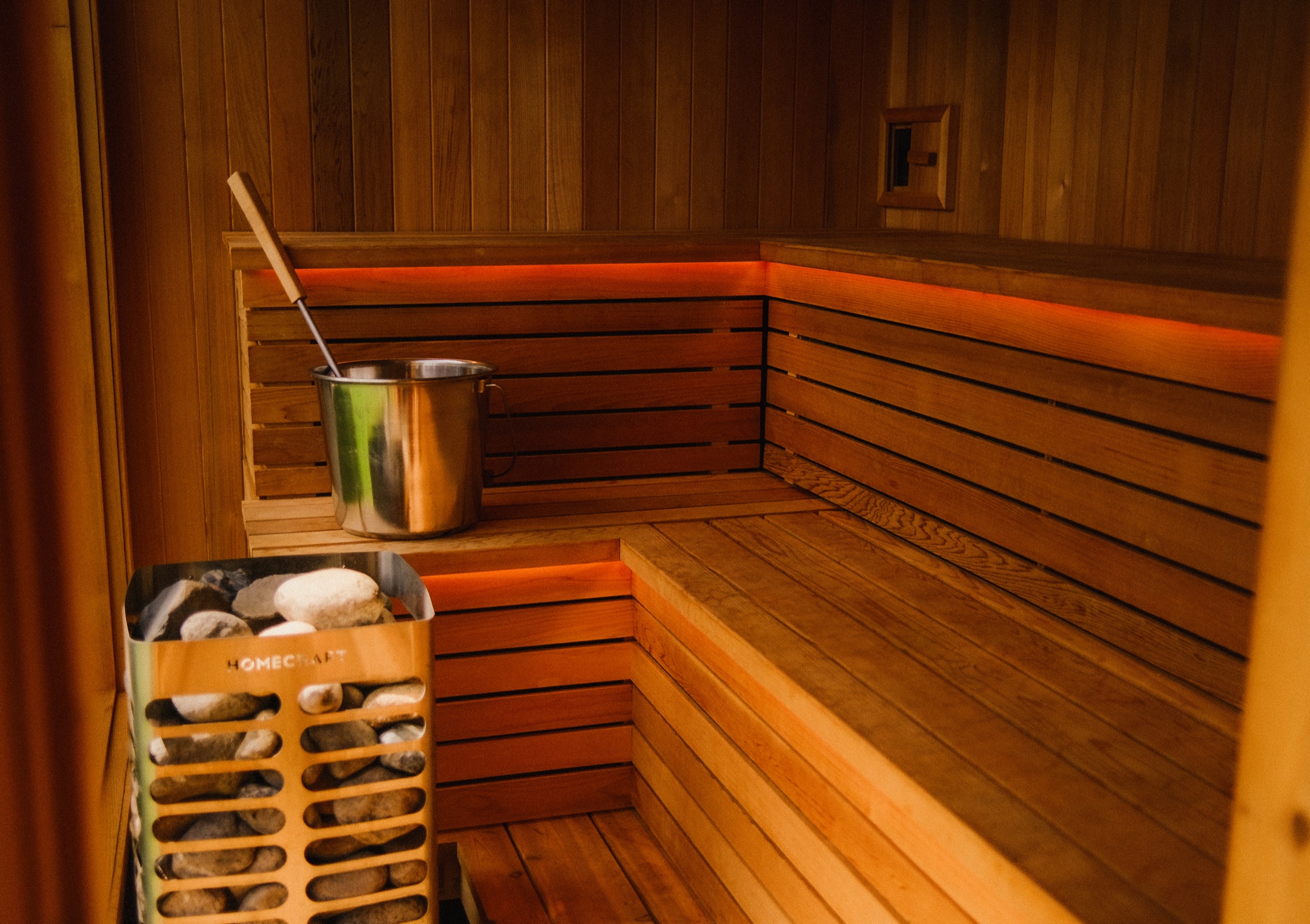 Revel Built's backyard sauna photo 3