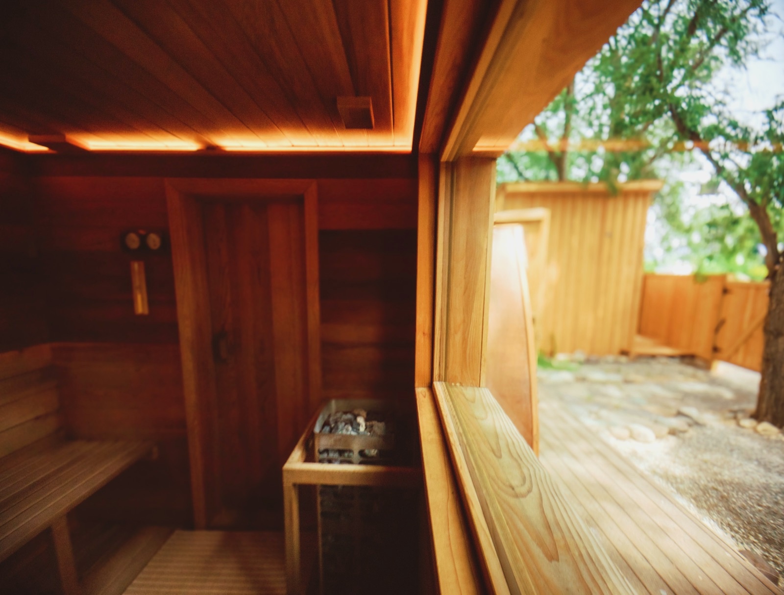 Lakeside Sauna In Oyama B.C