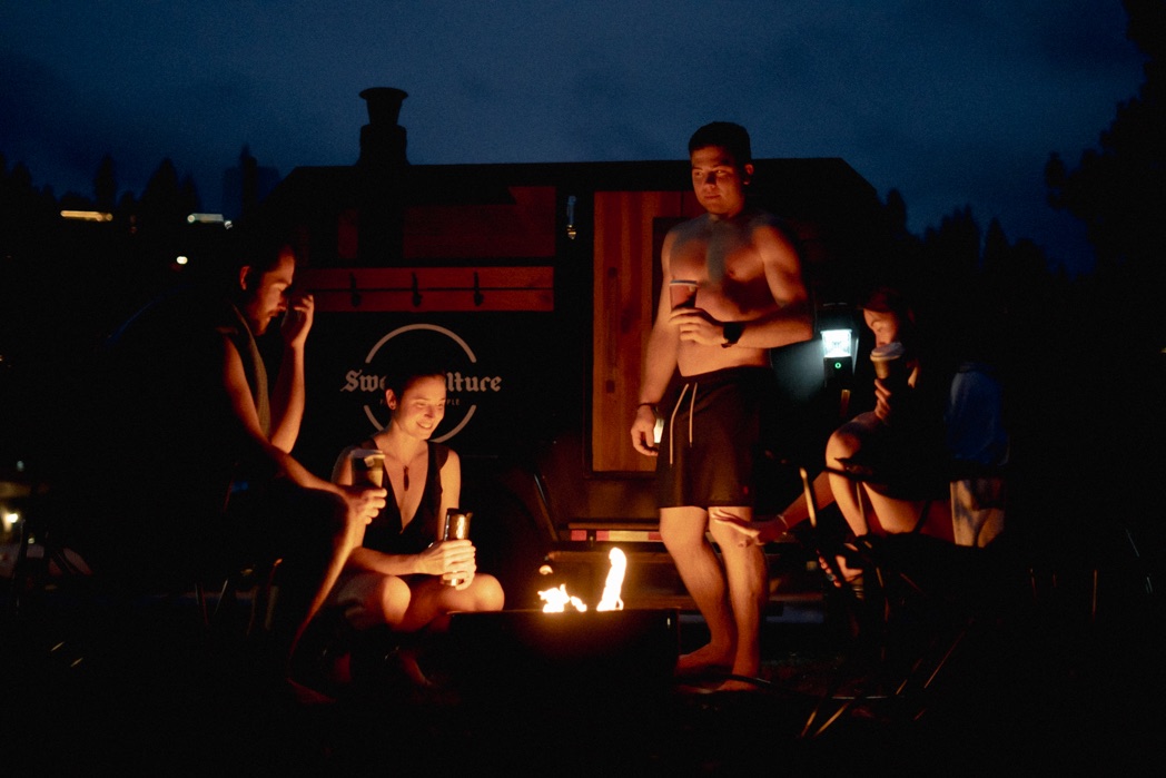 Sweat Culture Wood Fired Beach Sauna