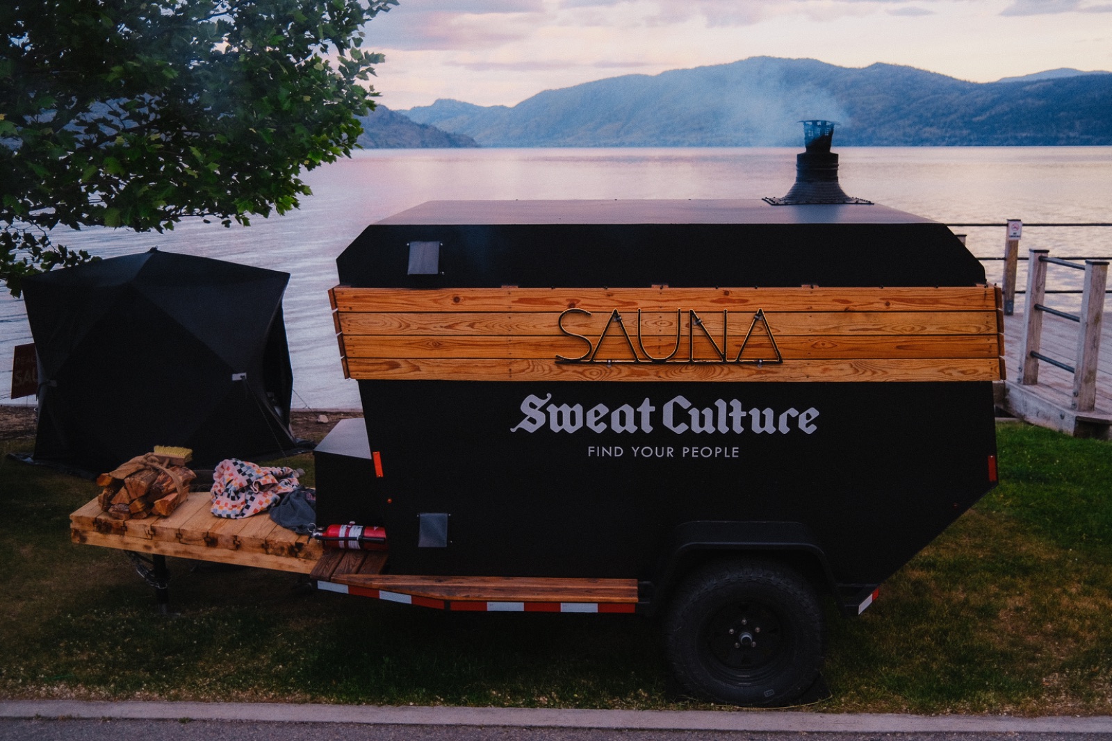 Sweat Culture Wood Fired Beach Sauna
