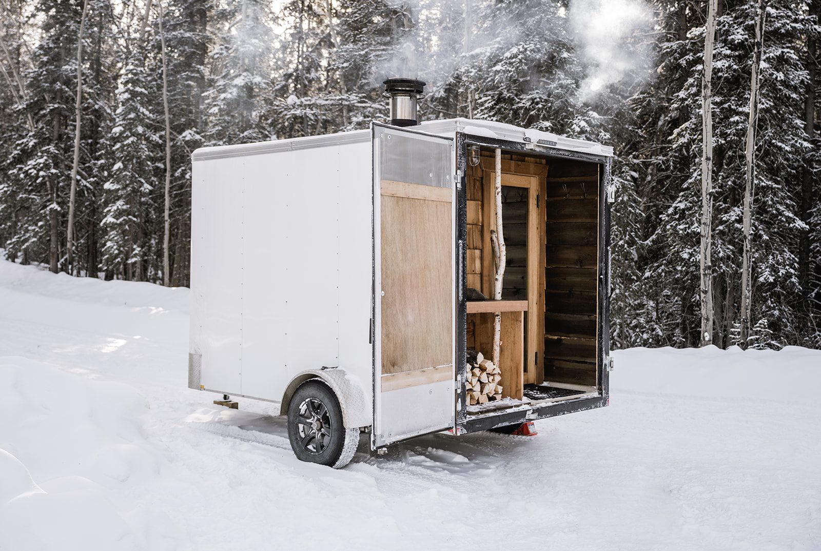 Mobile Sauna in the Yukon photo 1