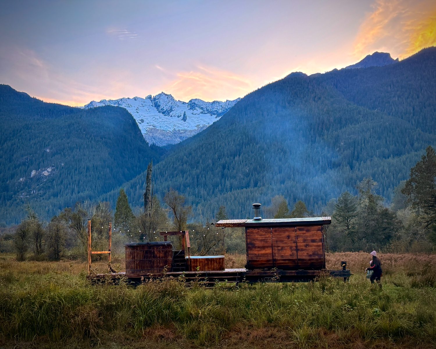 Mobile Mountain Sauna Retreat
